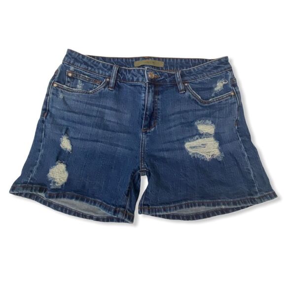 Joe’s Jeans Distressed Denim Shorts - Picture 1 of 7